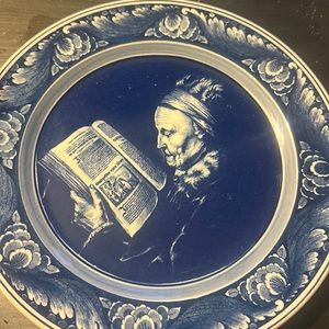 BLUE DELFT PLATE